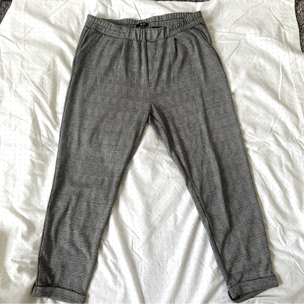 High Waisted Cropped Trousers